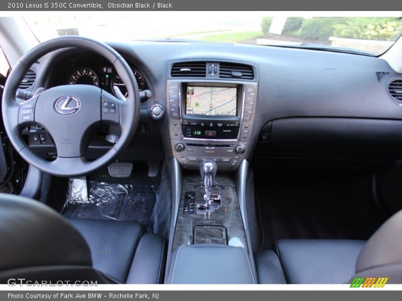 Dashboard of 2010 IS 350C Convertible