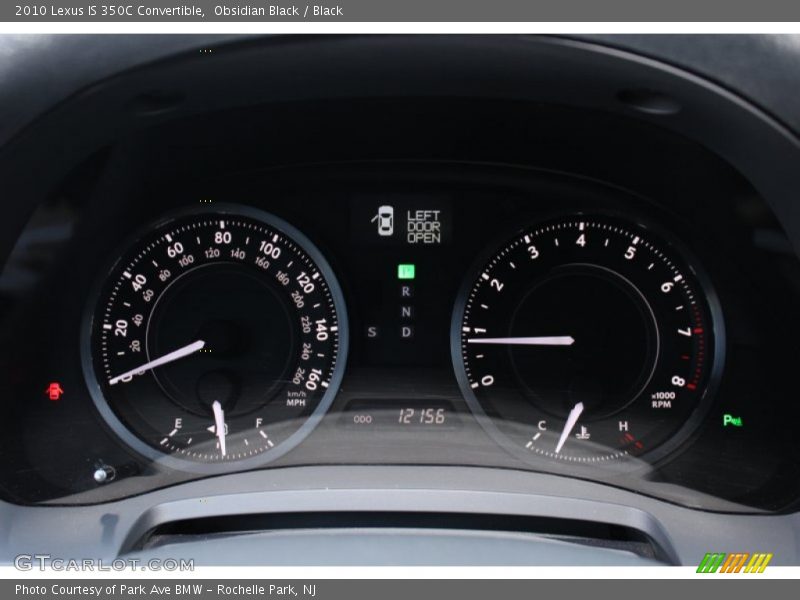  2010 IS 350C Convertible 350C Convertible Gauges