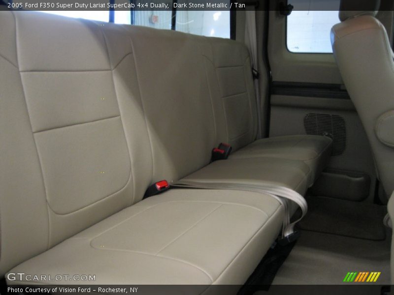  2005 F350 Super Duty Lariat SuperCab 4x4 Dually Tan Interior