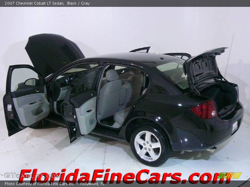 Black / Gray 2007 Chevrolet Cobalt LT Sedan
