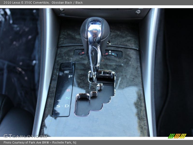  2010 IS 350C Convertible 6 Speed Paddle-Shift Automatic Shifter