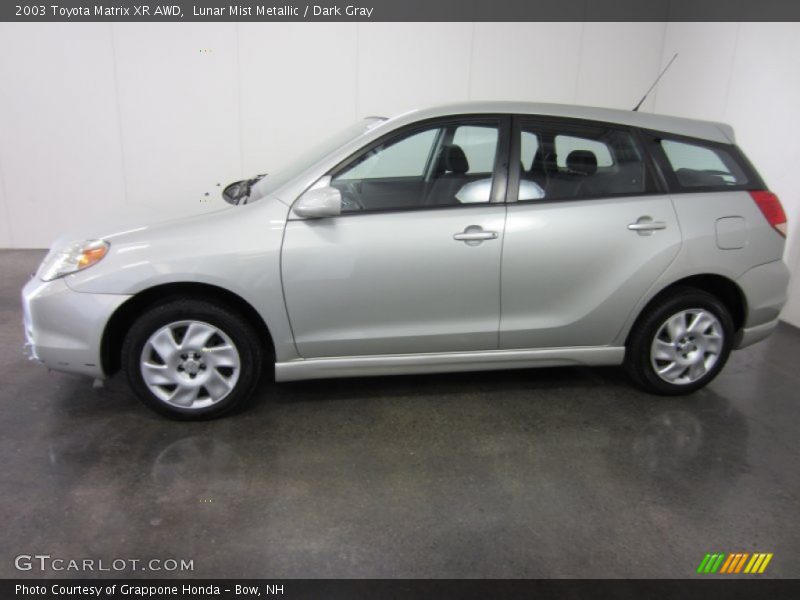 Lunar Mist Metallic / Dark Gray 2003 Toyota Matrix XR AWD