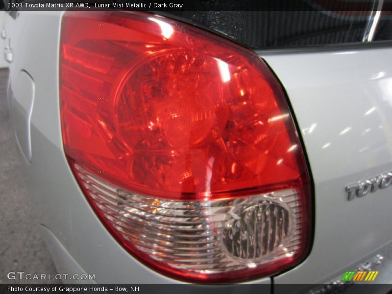 Lunar Mist Metallic / Dark Gray 2003 Toyota Matrix XR AWD