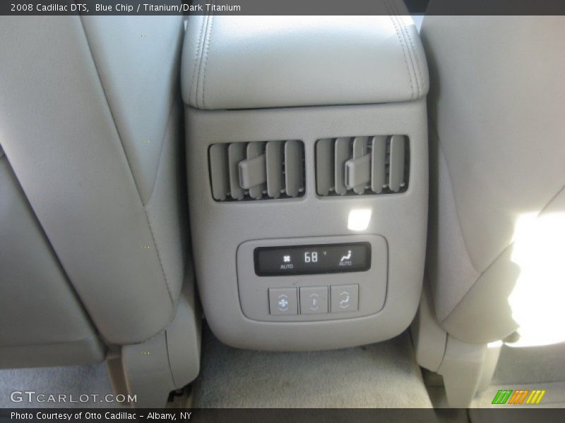 Blue Chip / Titanium/Dark Titanium 2008 Cadillac DTS