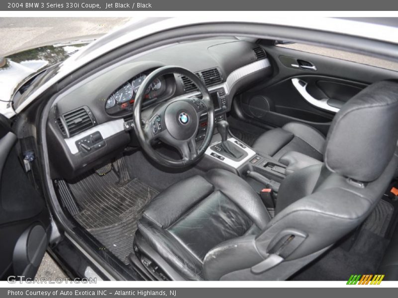 Jet Black / Black 2004 BMW 3 Series 330i Coupe