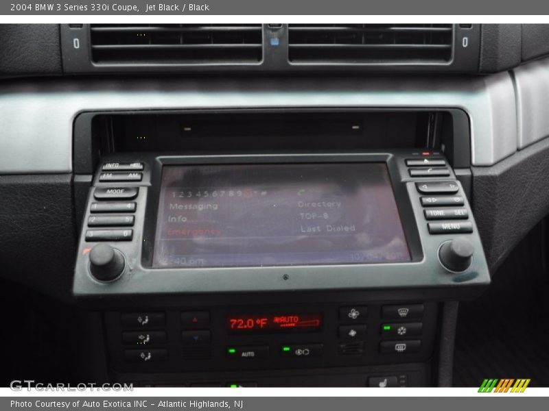 Jet Black / Black 2004 BMW 3 Series 330i Coupe