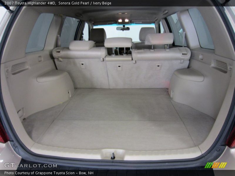 Sonora Gold Pearl / Ivory Beige 2007 Toyota Highlander 4WD