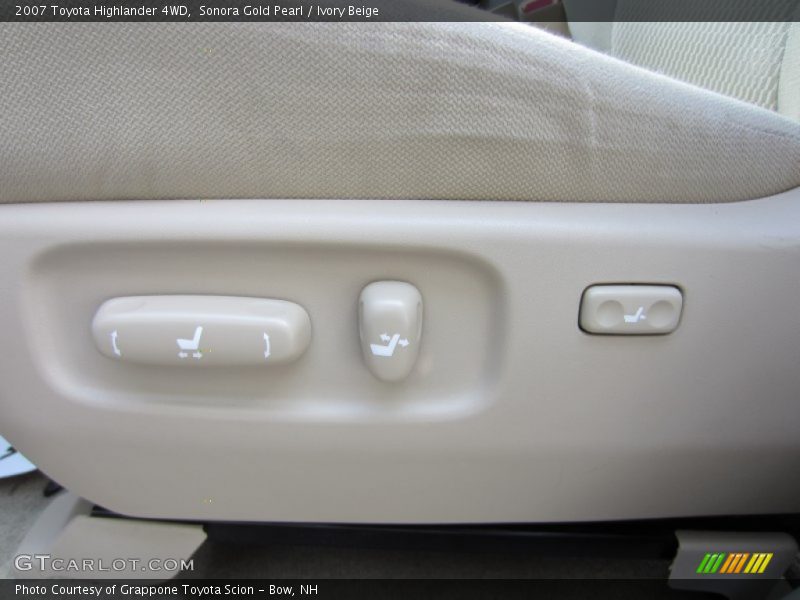 Sonora Gold Pearl / Ivory Beige 2007 Toyota Highlander 4WD