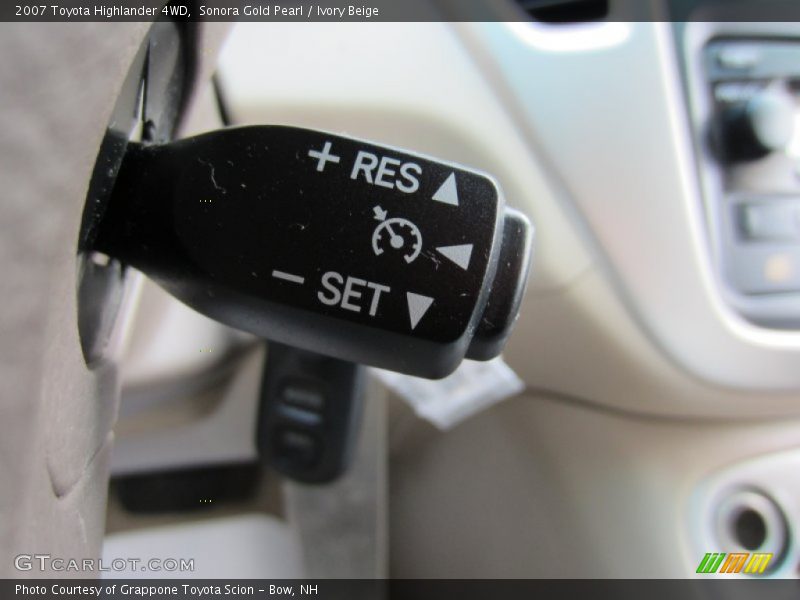 Sonora Gold Pearl / Ivory Beige 2007 Toyota Highlander 4WD