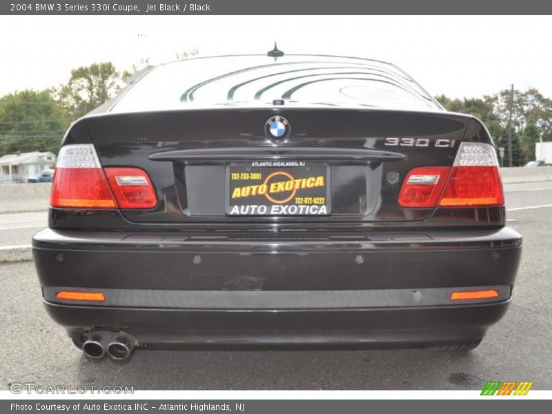 Jet Black / Black 2004 BMW 3 Series 330i Coupe