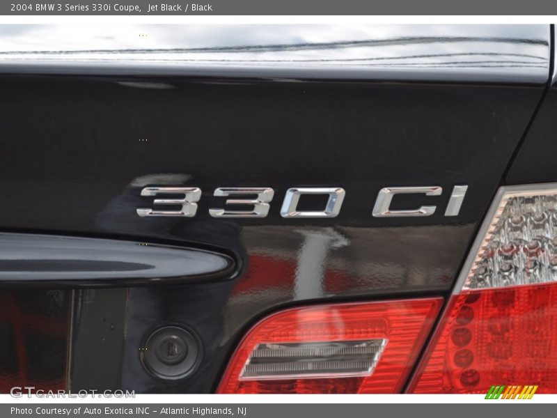 Jet Black / Black 2004 BMW 3 Series 330i Coupe