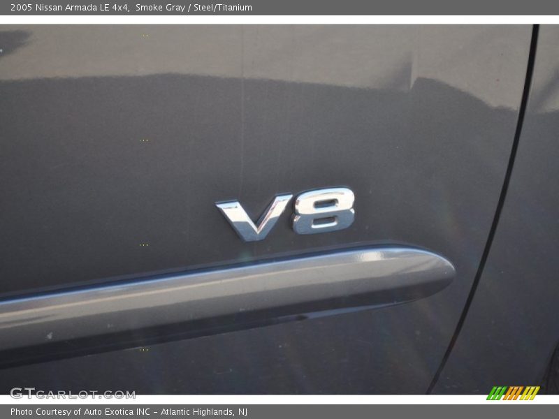 Smoke Gray / Steel/Titanium 2005 Nissan Armada LE 4x4
