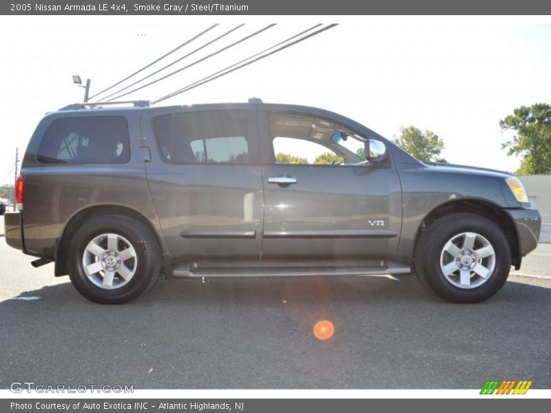 Smoke Gray / Steel/Titanium 2005 Nissan Armada LE 4x4