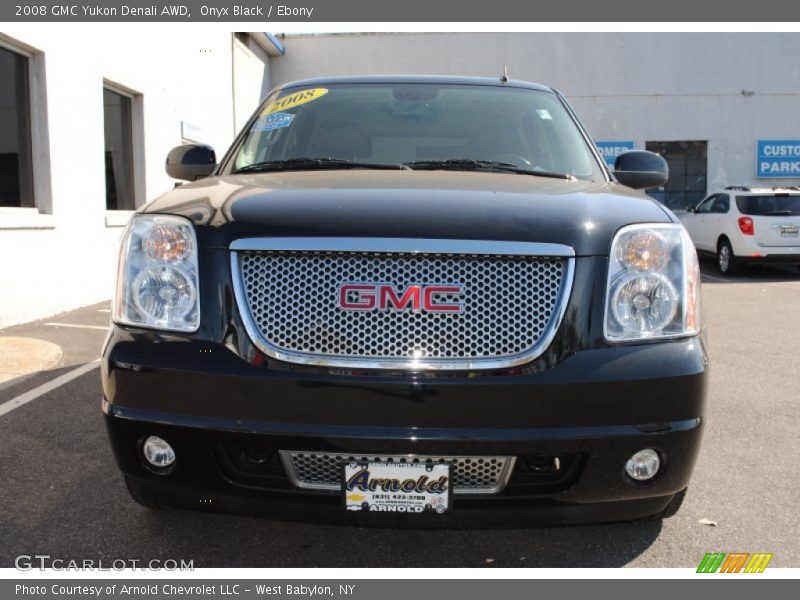 Onyx Black / Ebony 2008 GMC Yukon Denali AWD