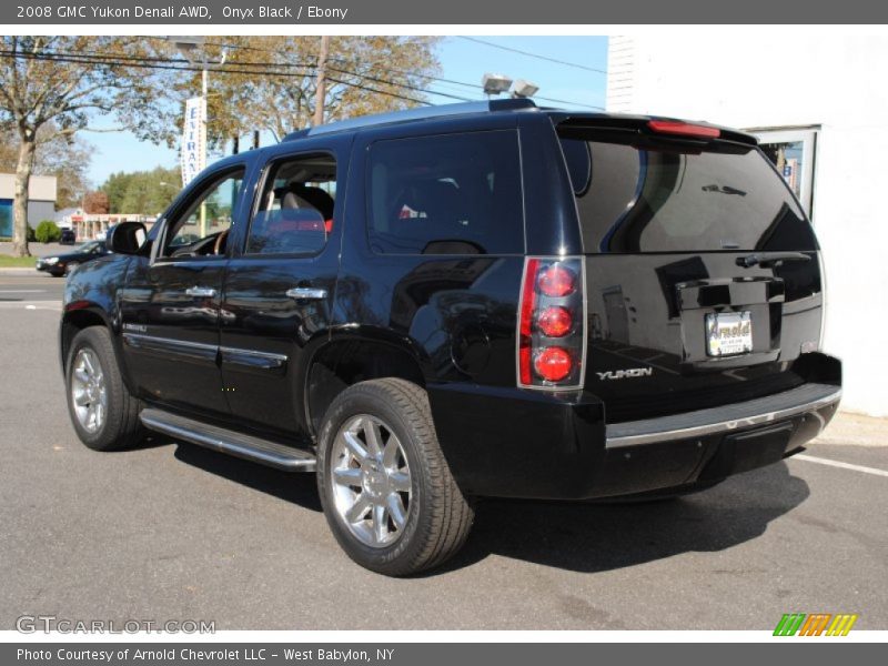 Onyx Black / Ebony 2008 GMC Yukon Denali AWD