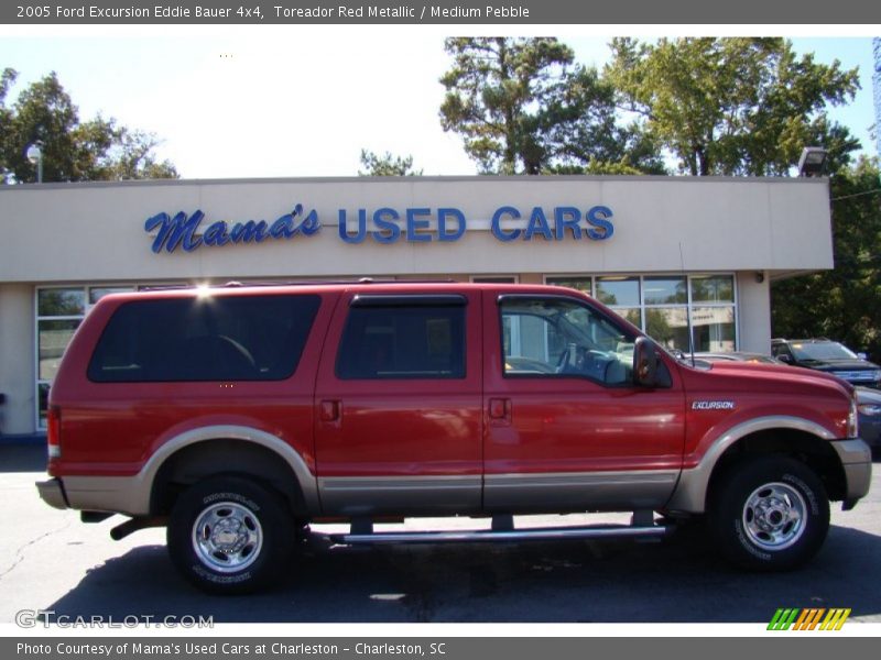 Toreador Red Metallic / Medium Pebble 2005 Ford Excursion Eddie Bauer 4x4