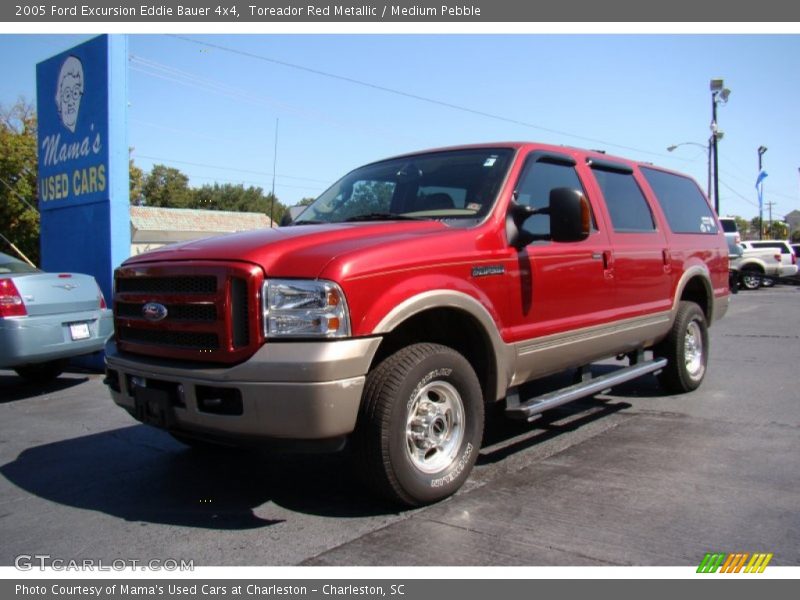 Toreador Red Metallic / Medium Pebble 2005 Ford Excursion Eddie Bauer 4x4