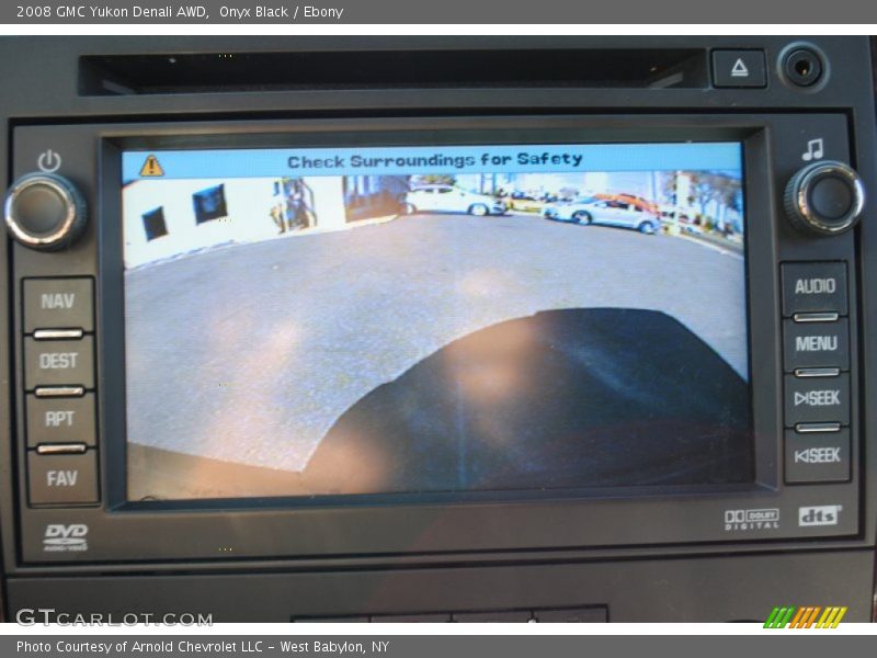 Onyx Black / Ebony 2008 GMC Yukon Denali AWD