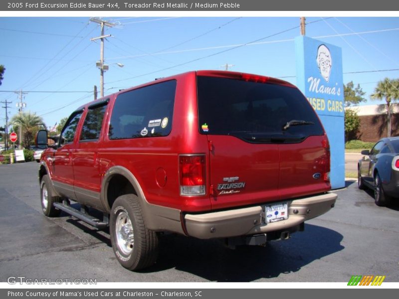 Toreador Red Metallic / Medium Pebble 2005 Ford Excursion Eddie Bauer 4x4
