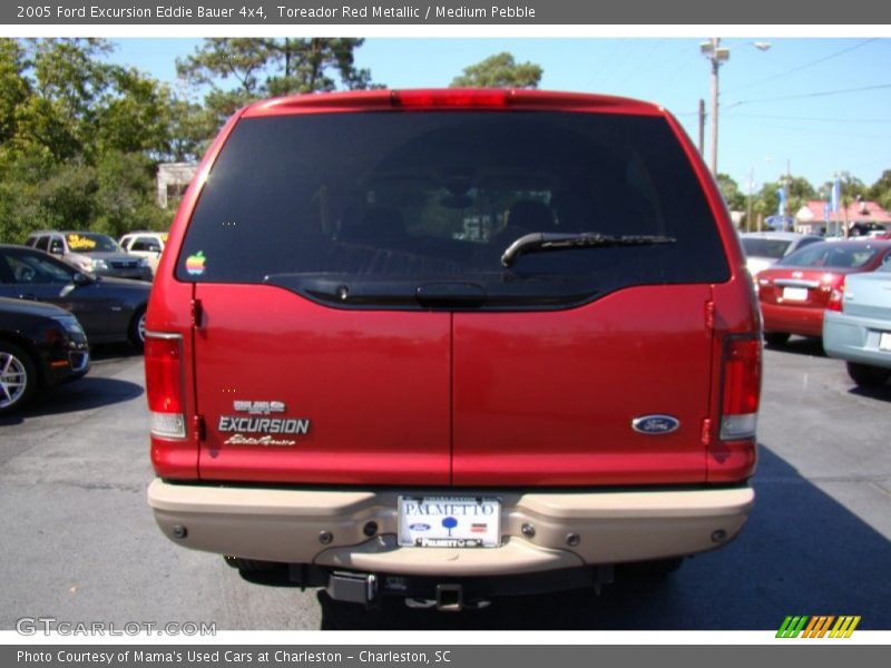 Toreador Red Metallic / Medium Pebble 2005 Ford Excursion Eddie Bauer 4x4