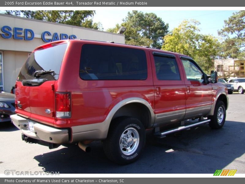 Toreador Red Metallic / Medium Pebble 2005 Ford Excursion Eddie Bauer 4x4