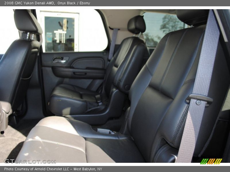 Onyx Black / Ebony 2008 GMC Yukon Denali AWD