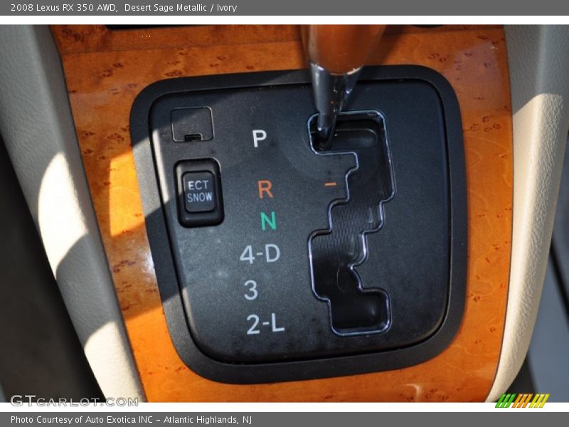 Desert Sage Metallic / Ivory 2008 Lexus RX 350 AWD