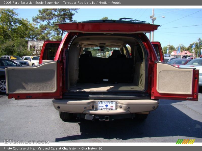 Toreador Red Metallic / Medium Pebble 2005 Ford Excursion Eddie Bauer 4x4