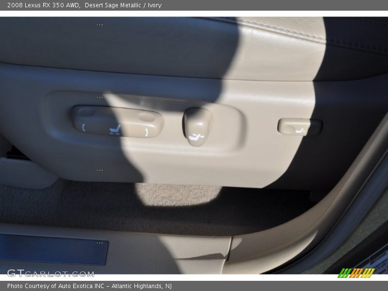 Desert Sage Metallic / Ivory 2008 Lexus RX 350 AWD