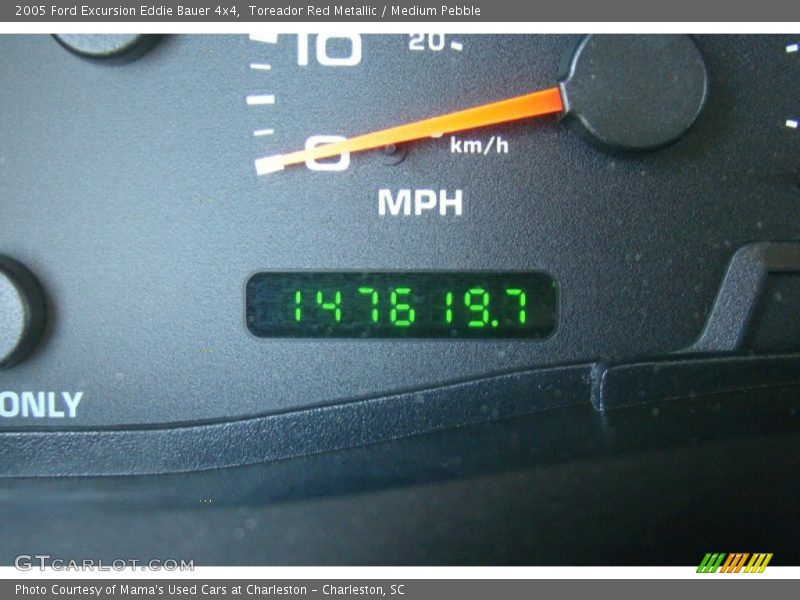 Toreador Red Metallic / Medium Pebble 2005 Ford Excursion Eddie Bauer 4x4