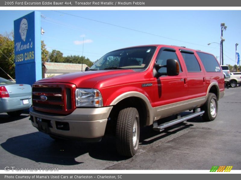 Toreador Red Metallic / Medium Pebble 2005 Ford Excursion Eddie Bauer 4x4