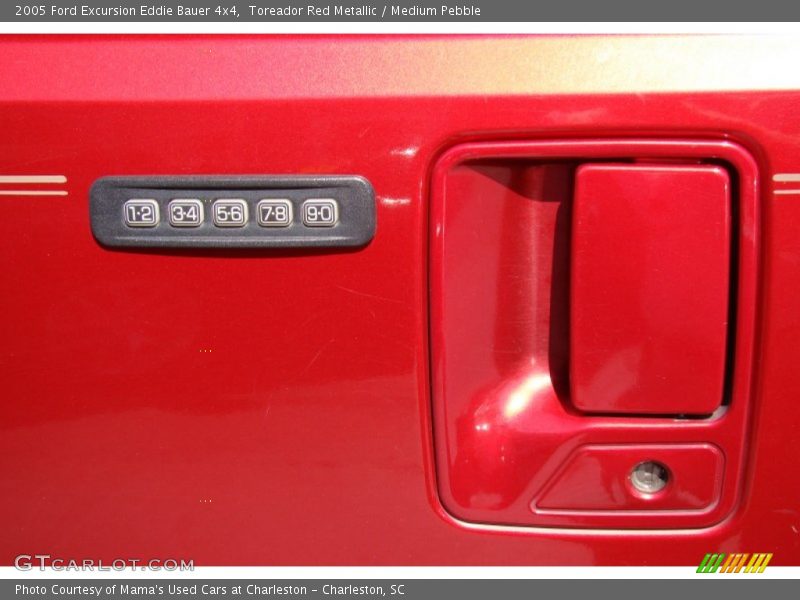 Toreador Red Metallic / Medium Pebble 2005 Ford Excursion Eddie Bauer 4x4