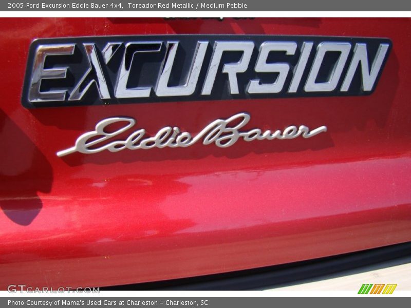 Toreador Red Metallic / Medium Pebble 2005 Ford Excursion Eddie Bauer 4x4
