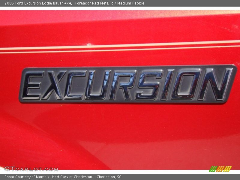 Toreador Red Metallic / Medium Pebble 2005 Ford Excursion Eddie Bauer 4x4
