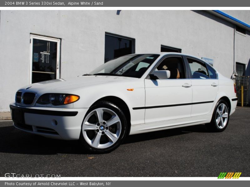 Alpine White / Sand 2004 BMW 3 Series 330xi Sedan