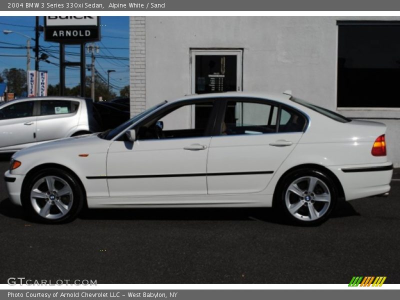 Alpine White / Sand 2004 BMW 3 Series 330xi Sedan