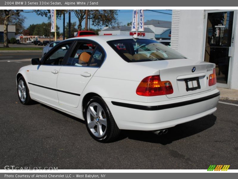 Alpine White / Sand 2004 BMW 3 Series 330xi Sedan