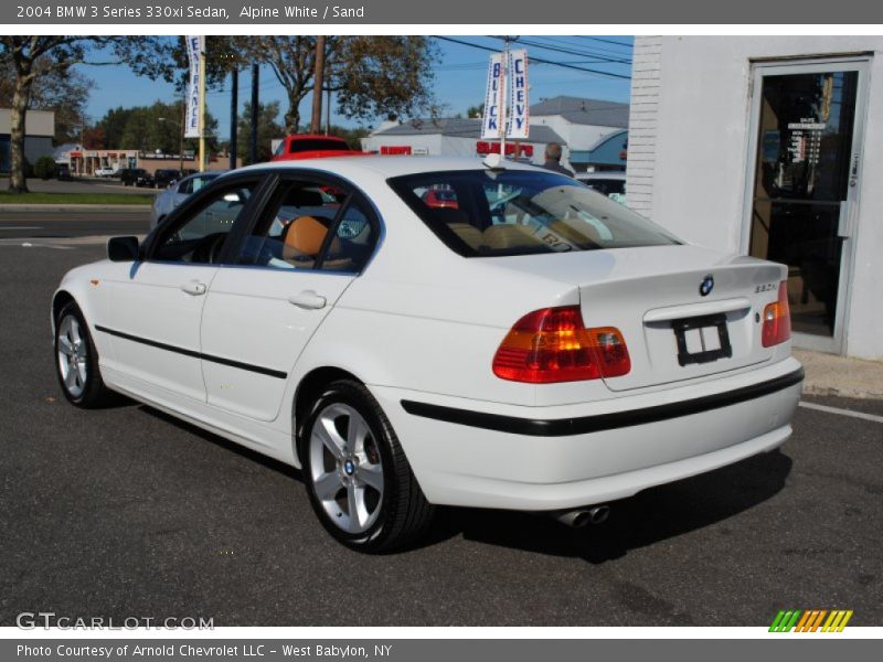 Alpine White / Sand 2004 BMW 3 Series 330xi Sedan