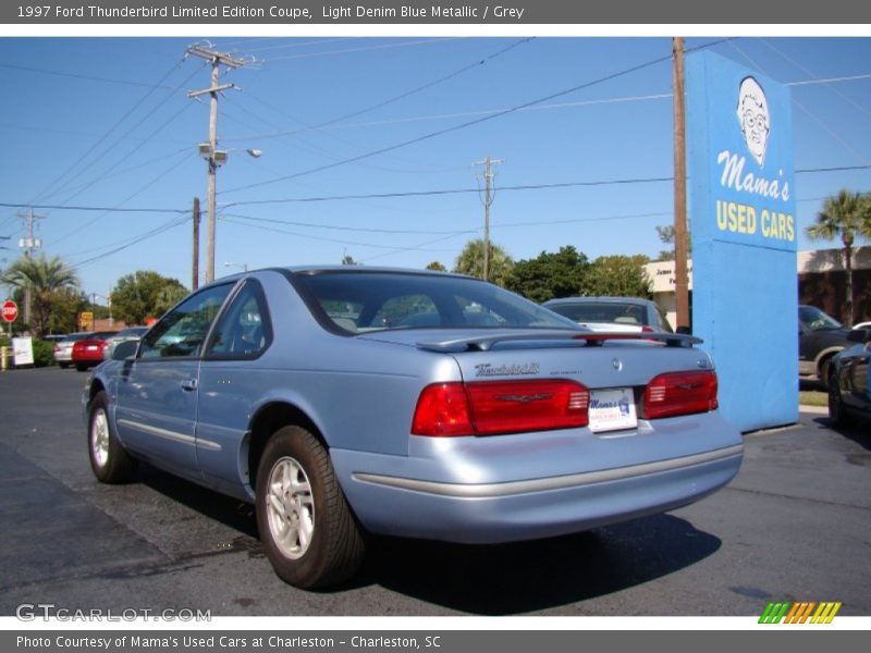 Light Denim Blue Metallic / Grey 1997 Ford Thunderbird Limited Edition Coupe
