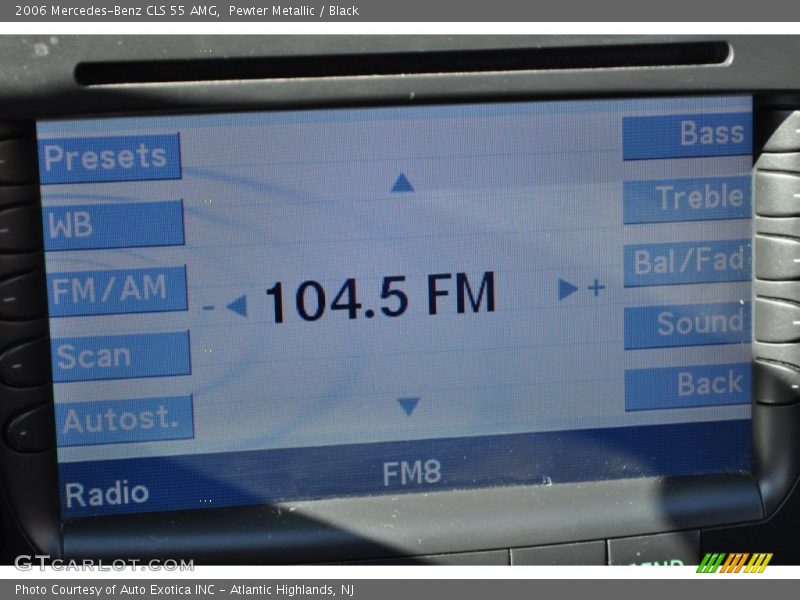 Pewter Metallic / Black 2006 Mercedes-Benz CLS 55 AMG