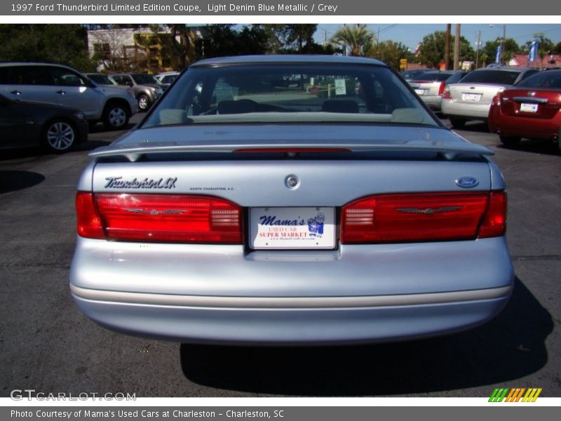 Light Denim Blue Metallic / Grey 1997 Ford Thunderbird Limited Edition Coupe