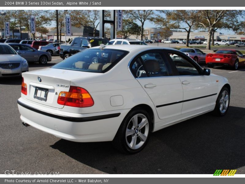 Alpine White / Sand 2004 BMW 3 Series 330xi Sedan
