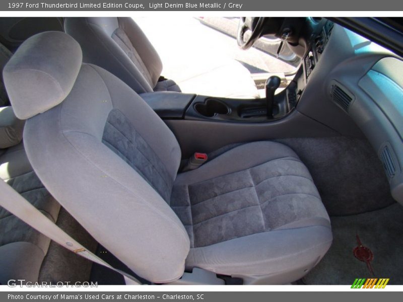 Light Denim Blue Metallic / Grey 1997 Ford Thunderbird Limited Edition Coupe