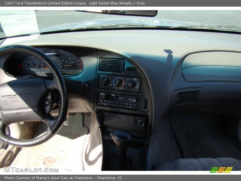 Light Denim Blue Metallic / Grey 1997 Ford Thunderbird Limited Edition Coupe