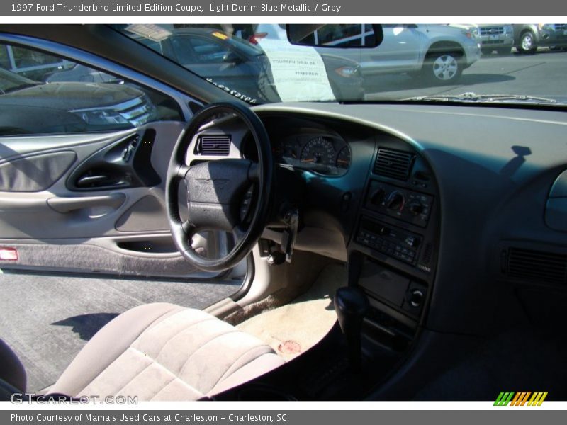 Light Denim Blue Metallic / Grey 1997 Ford Thunderbird Limited Edition Coupe