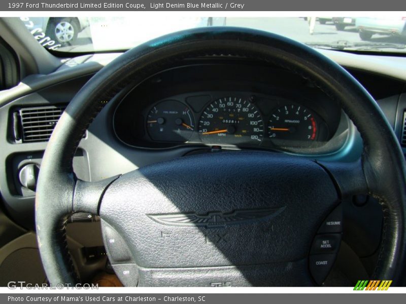 Light Denim Blue Metallic / Grey 1997 Ford Thunderbird Limited Edition Coupe