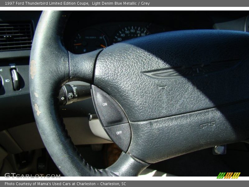 Light Denim Blue Metallic / Grey 1997 Ford Thunderbird Limited Edition Coupe