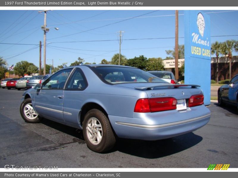 Light Denim Blue Metallic / Grey 1997 Ford Thunderbird Limited Edition Coupe