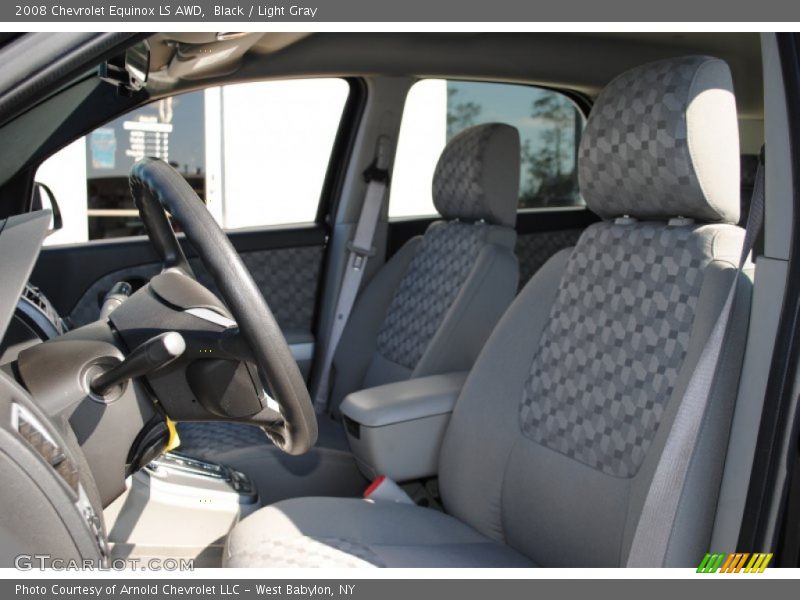Black / Light Gray 2008 Chevrolet Equinox LS AWD