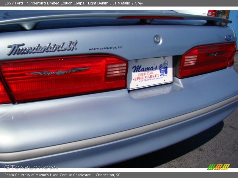 Light Denim Blue Metallic / Grey 1997 Ford Thunderbird Limited Edition Coupe